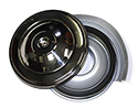 57 Reproduction Air Cleaner Assembly With Polished Stainless Steel Top