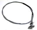 61-62 Hood Release Cable, With Handle