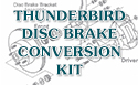 55-57 Disc Brake Conversion Kit