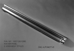 57-58 Ford Car (Right) Outer Rocker Panel Manufactured By EMS