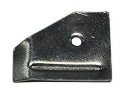 55-57 Soft Top Header Stainless Trim Clip, (Left)