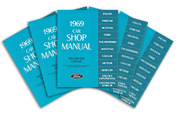 69 Shop Manuals, 5 Volume Set