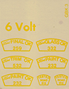 55 Inspection Stamp Decal Set