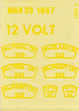 57 Inspection Stamp Decal Set