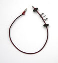 56-57 Back Up Light Wire Pigtail, as Original