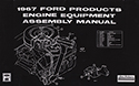 67 Ford Engine Equipment And Assembly Manual