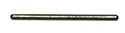 58-59 Coupe Trunk Ornament Rod, Stainless