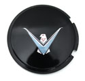 58 / 62-63 Landau Roof Emblem, Black