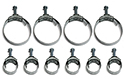 61-66 Tower Style Hose Clamps, 10 Pieces