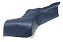 59 Blue Rear Arm Rest Covers