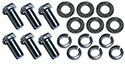 56 Upper Rear Bumper to Lower Rear Bumper Bolts, Lock Washers And Flat Washers, 18 Pieces