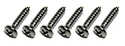55-57 Grille Corner Molding Chrome Screws (8242/3) to Grille