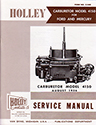 57 Holly Carburetor Manual, Model 4150