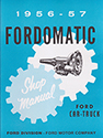 56-57 Ford-O-Matic Transmission Manual